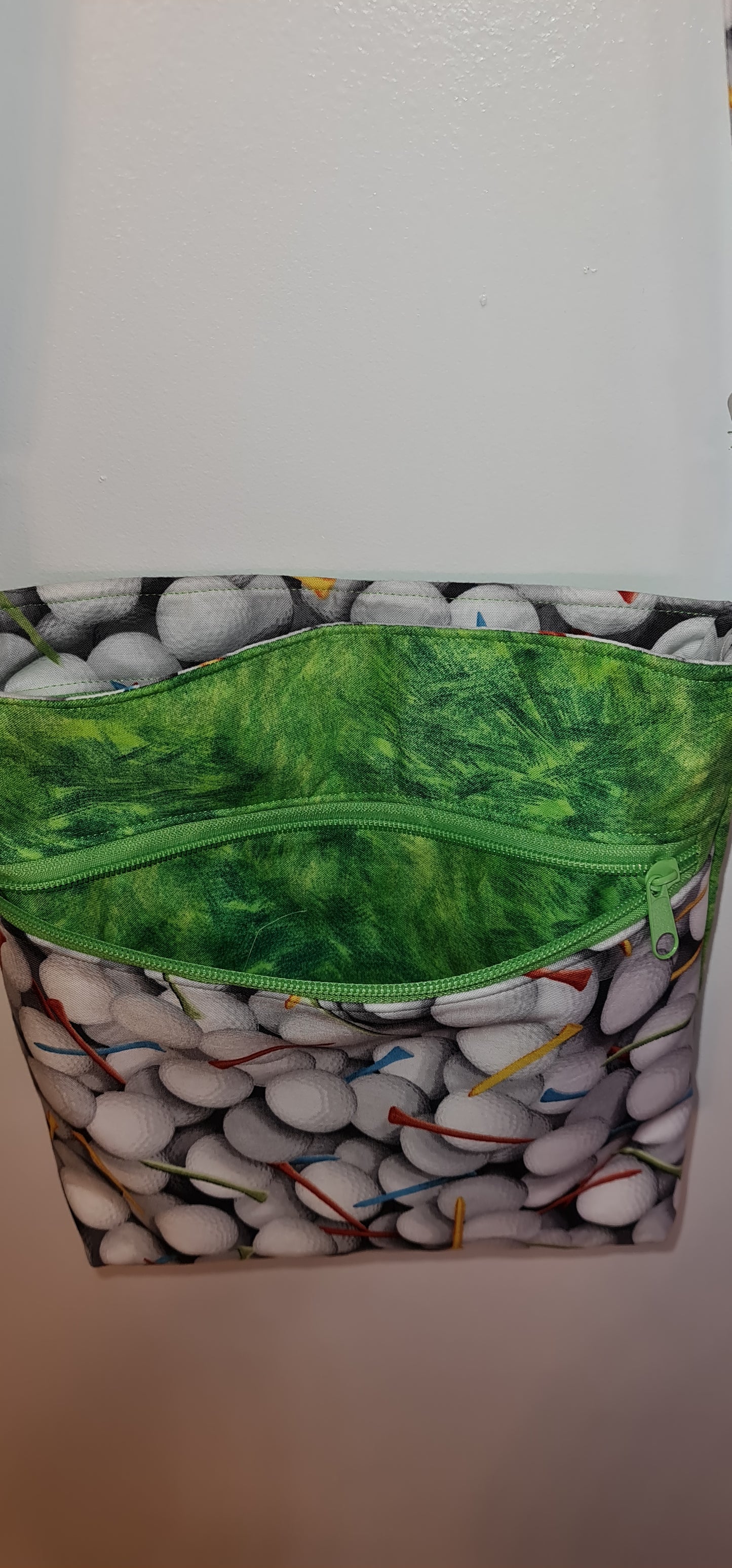 Crossbody-Green Golf Print
