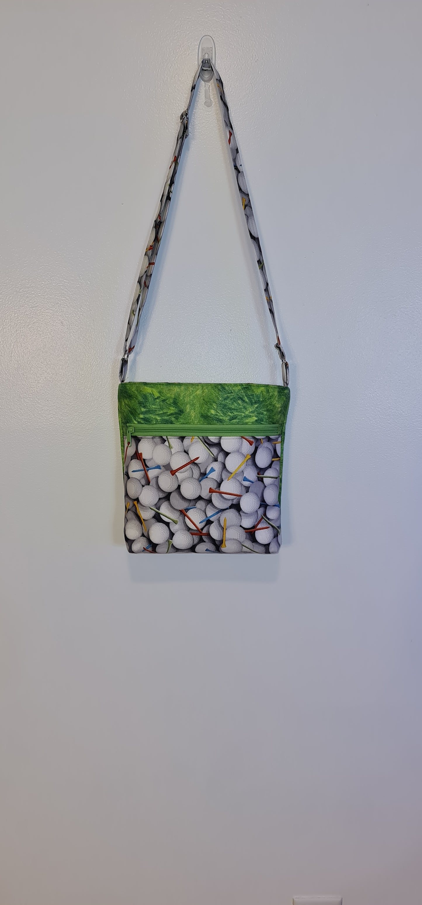 Crossbody-Green Golf Print
